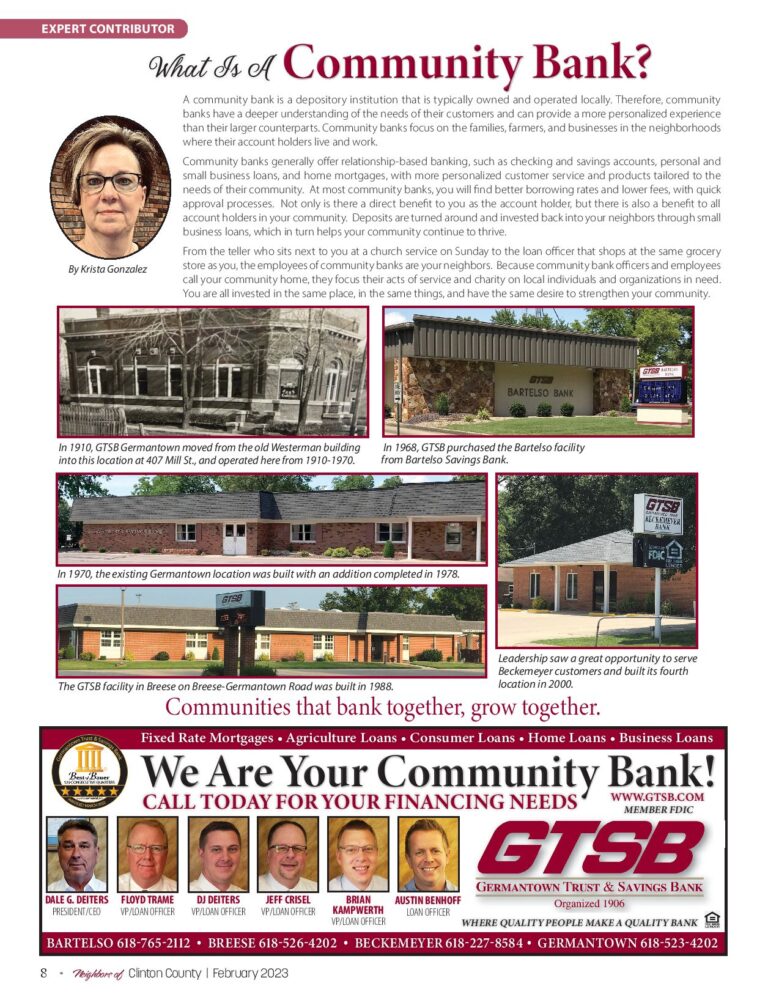 What Is A Community Bank?